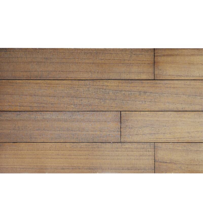 53.2in Modern Minimalist Wooden Console Table Circular Base Wooden Console Table - Elegant Decorative Accent