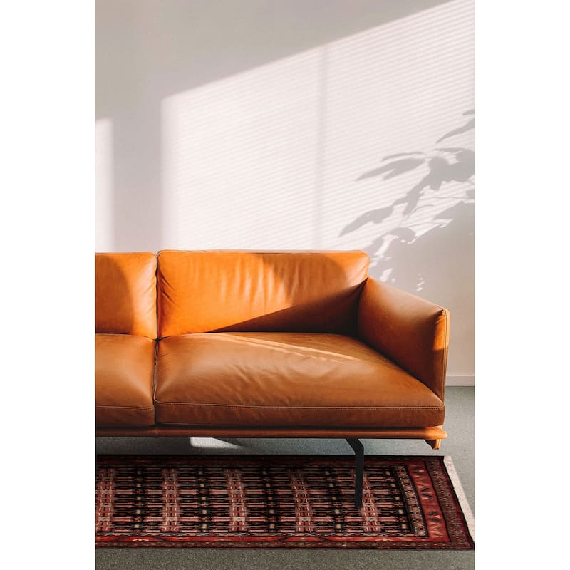 ECARPETGALLERY Hand-knotted Andelz Navy Wool Rug - 3'9 x 9'10