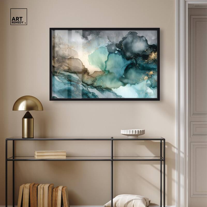 Veiled Inlet Shadowbox by Art Remedy