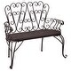 preview thumbnail 2 of 6, Design Toscano French Quarter Garden Bench