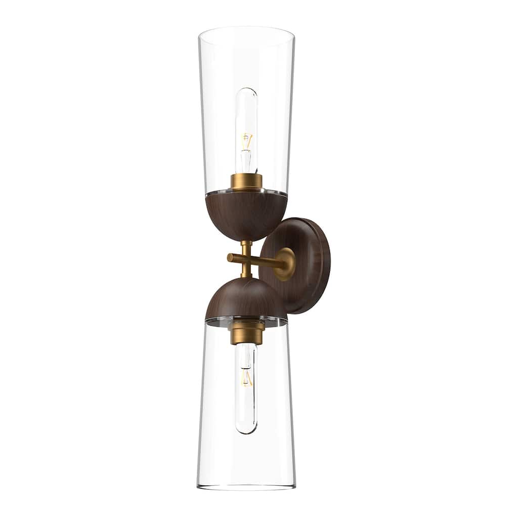 Alora Lighting WV542226 Emil 2 Light 23" Tall Wall Sconce