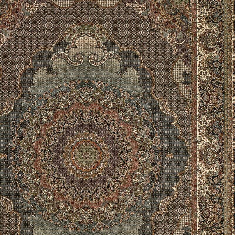 HomeRootsMedallion Traditional Runner Area Rug