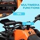 preview thumbnail 3 of 6, 12V Kids Ride-On ATV with Music, USB, and Long Battery Life, Ages 3-8 - Orange