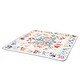 preview thumbnail 4 of 8, Multi-Color Soft Foldable Baby Activity Crawling Mat with Alphabet Design and Machine Washable - 79” L x 71” W