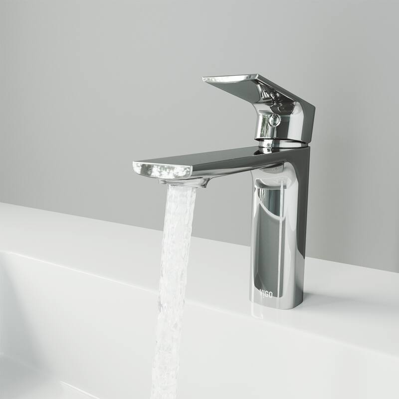 VIGO Davidson Single Hole Bathroom Faucet