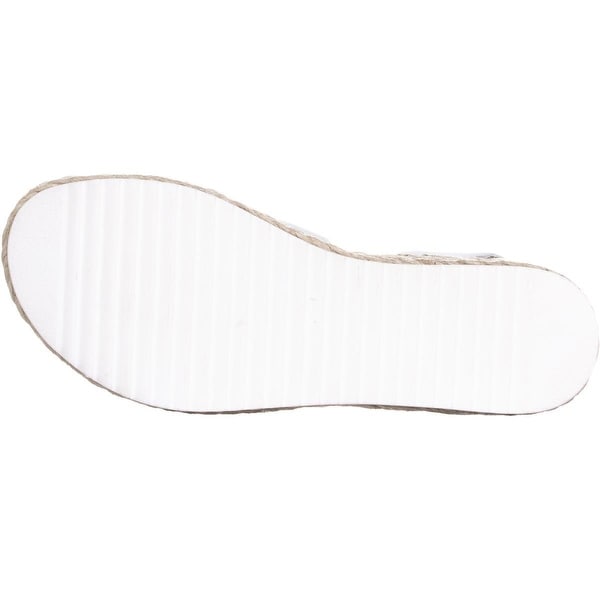 white kimmie sandals
