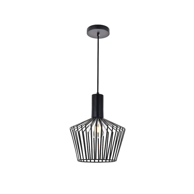 Elegant Lighting Ronnie 12" Wide Cage Pendant