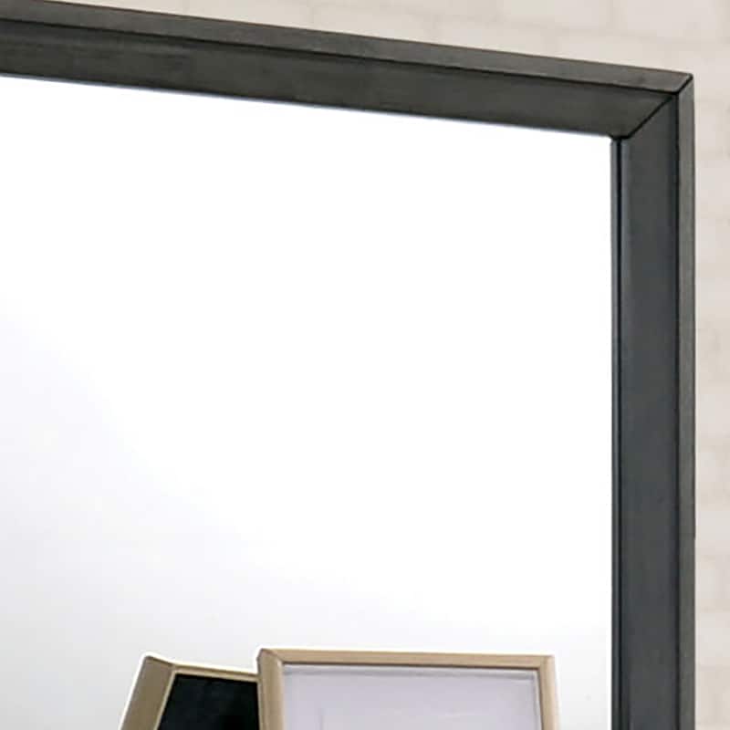 Furniture of America Kastela Contemporary Grey 2-Piece 8-Drawer Dresser and Mirror Set
