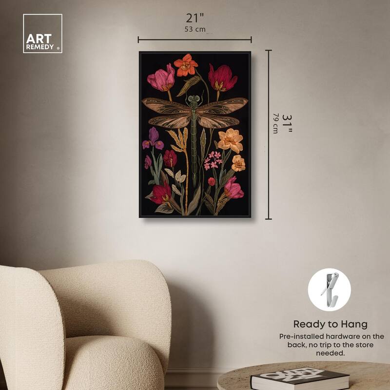 Ruby Reed Rider II Canvas by Art Remedy