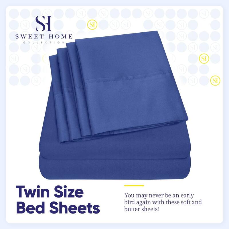 Soft Brushed Microfiber 7-piece Split King Sheet Set - 4 Pillowcases