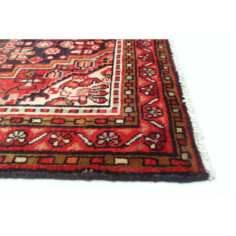 ECARPETGALLERY Hand-knotted Anadol Dark Navy Wool Rug - 3'5 x 4'11