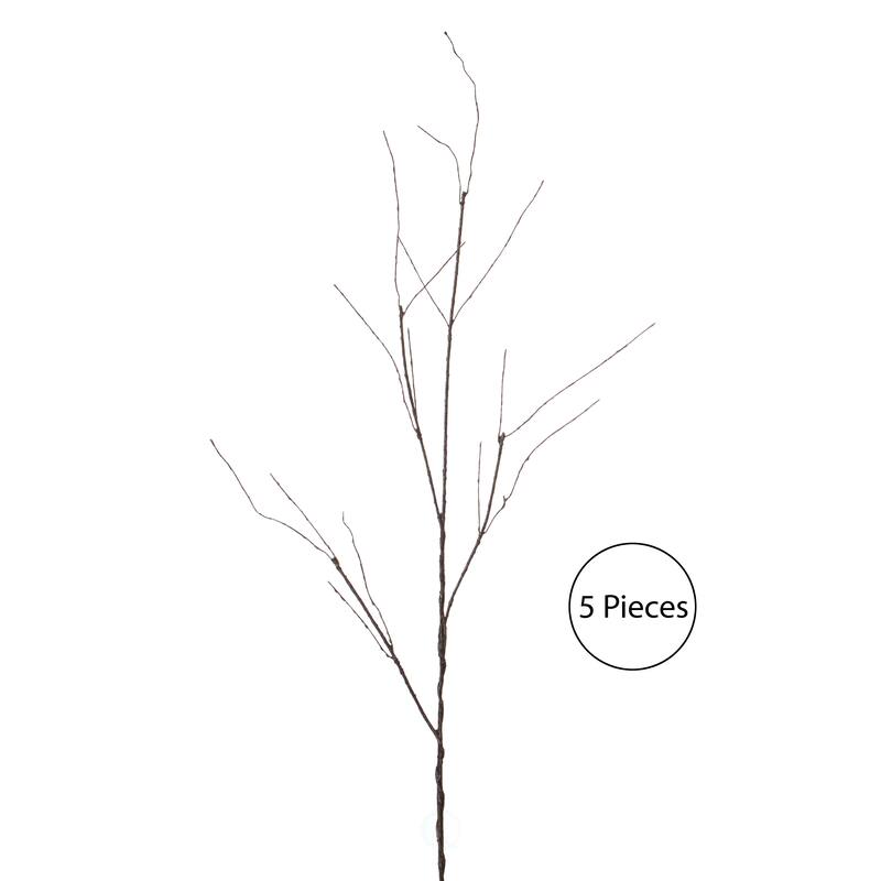 37" Tall Floor Vase, Modern Bamboo Flower holder for Living Room Entryway Classic Floor Decor for Home or Office