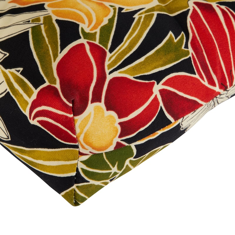 Aloha Floral 44-inch Swing/ Bench Cushion