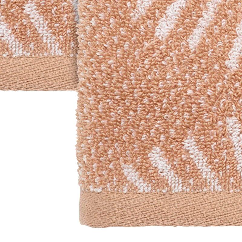 Nicole Miller Kendall Clay 2-Pack Hand Towel Set - Hand Towel 2pk Set
