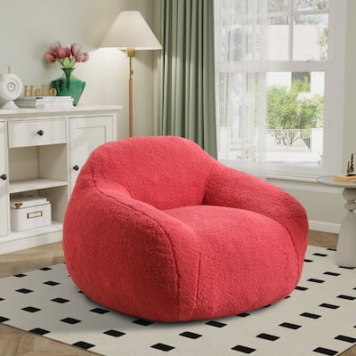 Teddy Bean Bag Chairs,Lazy Sofa Bean Bag Chairs with Armrest