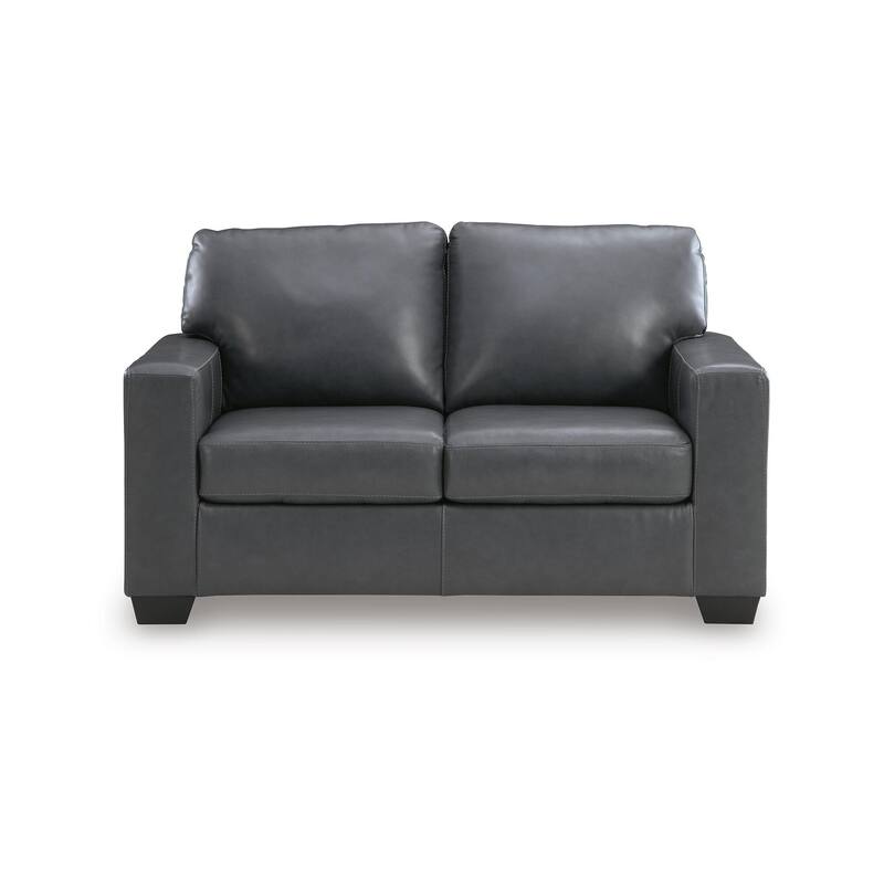 Signature Design by Ashley Bolsena Gray Loveseat - 62" W x 38" D x 36" H