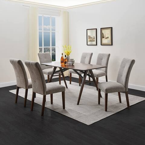 Dining Room Large Table Natural Cherry Wooden Rectangle Solid Wood Table