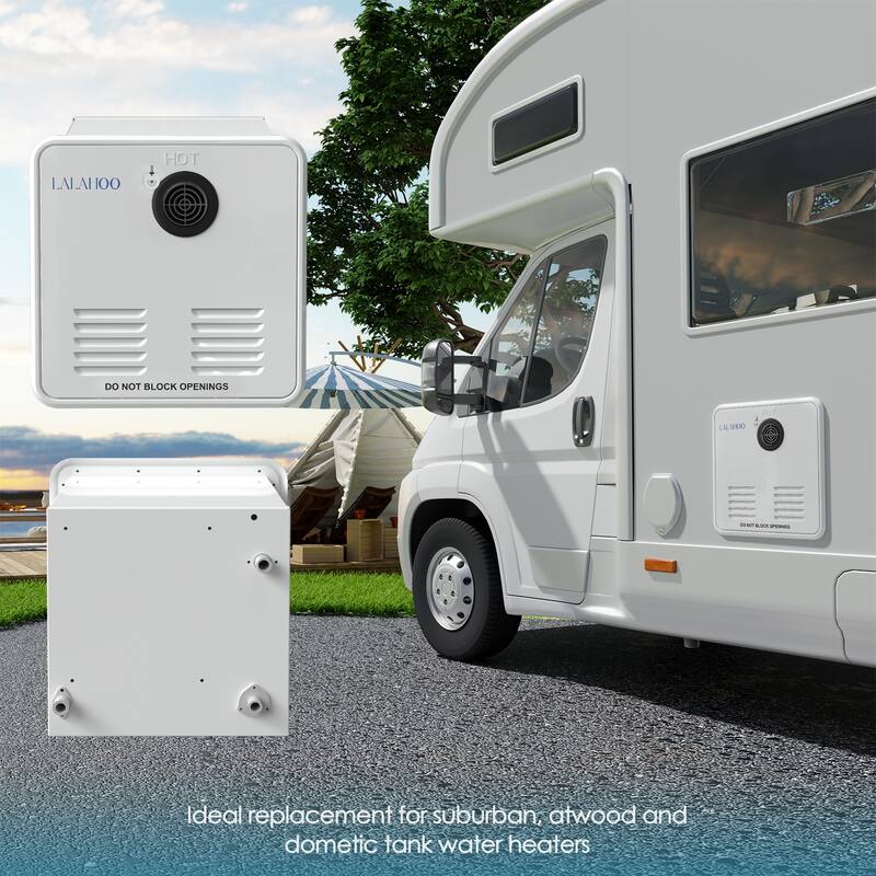 Multi-adaptive RV Water Heater: 65000 BTU for Instant and Endless Hot Water Supply