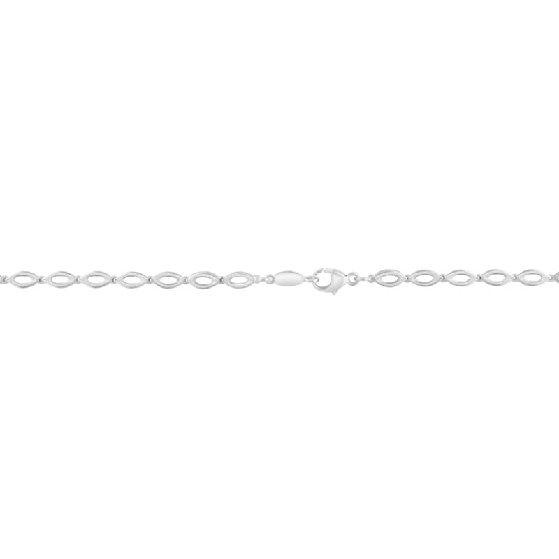 Effy Women's 14K White Gold Diamond Necklace