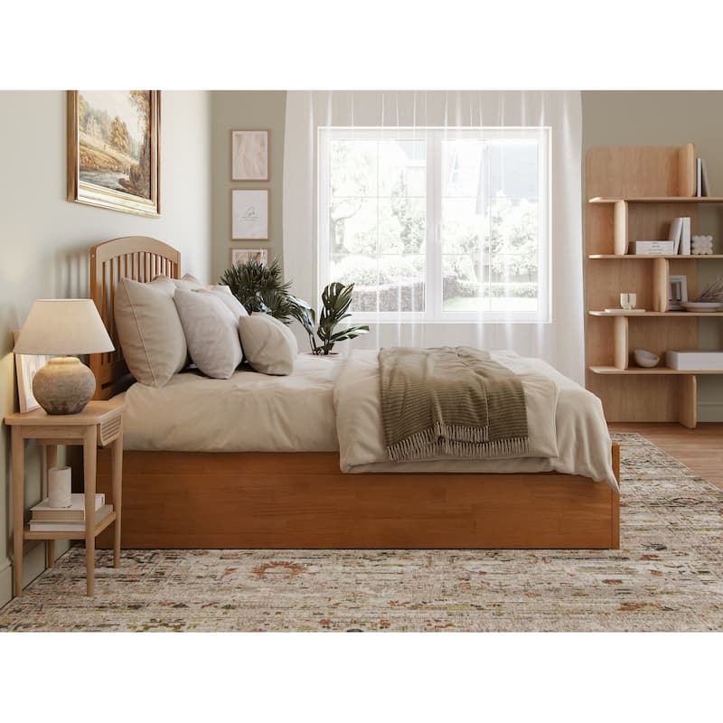 Richmond Bed with Footboard and Twin XL Trundle