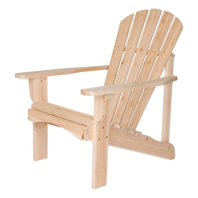 Jaxport Natural Wood Adirondack Chair - Natural