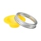 preview thumbnail 4 of 4, Sprouting Lids for Jar, Stainless Steel Wide Mouth Cap Lids Mesh - Yellow - 70x16mm