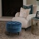 preview thumbnail 9 of 24, Dawn Tufted Round Ottoman by Jennifer Taylor Home