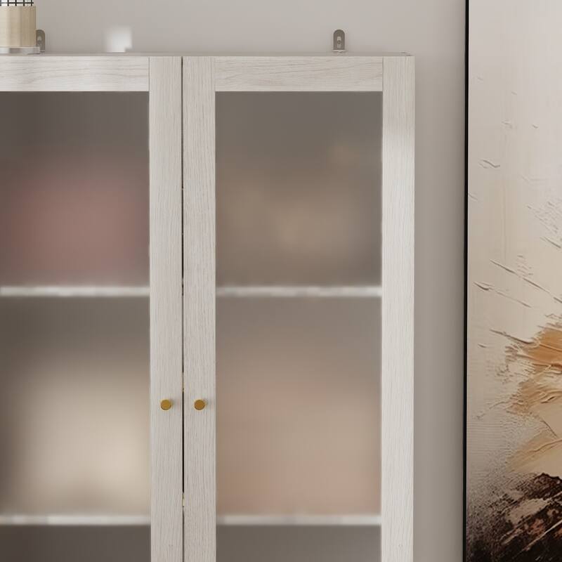 Elegant White Modular Bookcase: Stylish and Flexible Storage Solution for Your Home