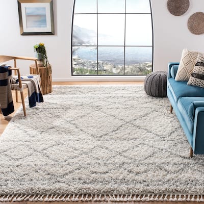 SAFAVIEH Pro Lux Shag Dottie Moroccan Tassel 2.4-inch Thick