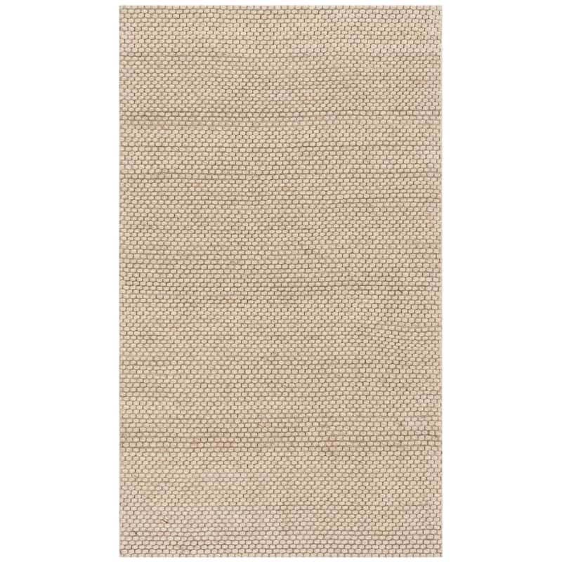 SAFAVIEH Handmade Natura Gerrita Wool Area Rug - 3' x 5' - Beige