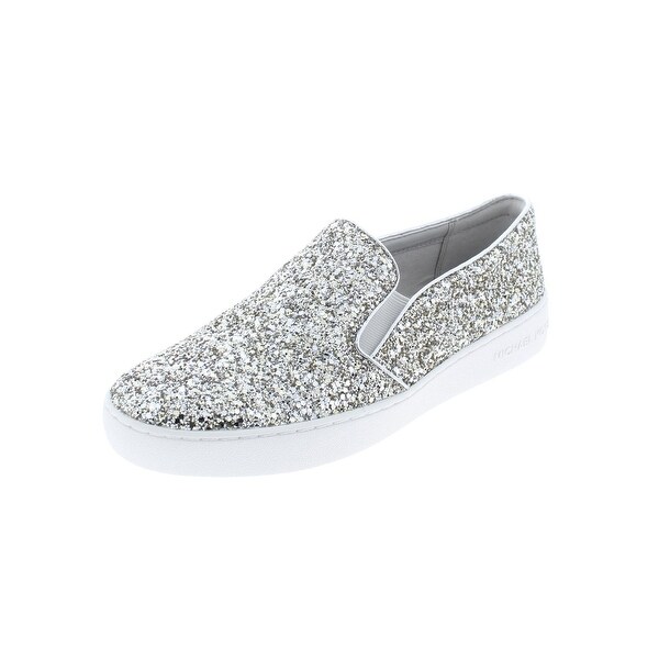 michael kors keaton glitter slip on