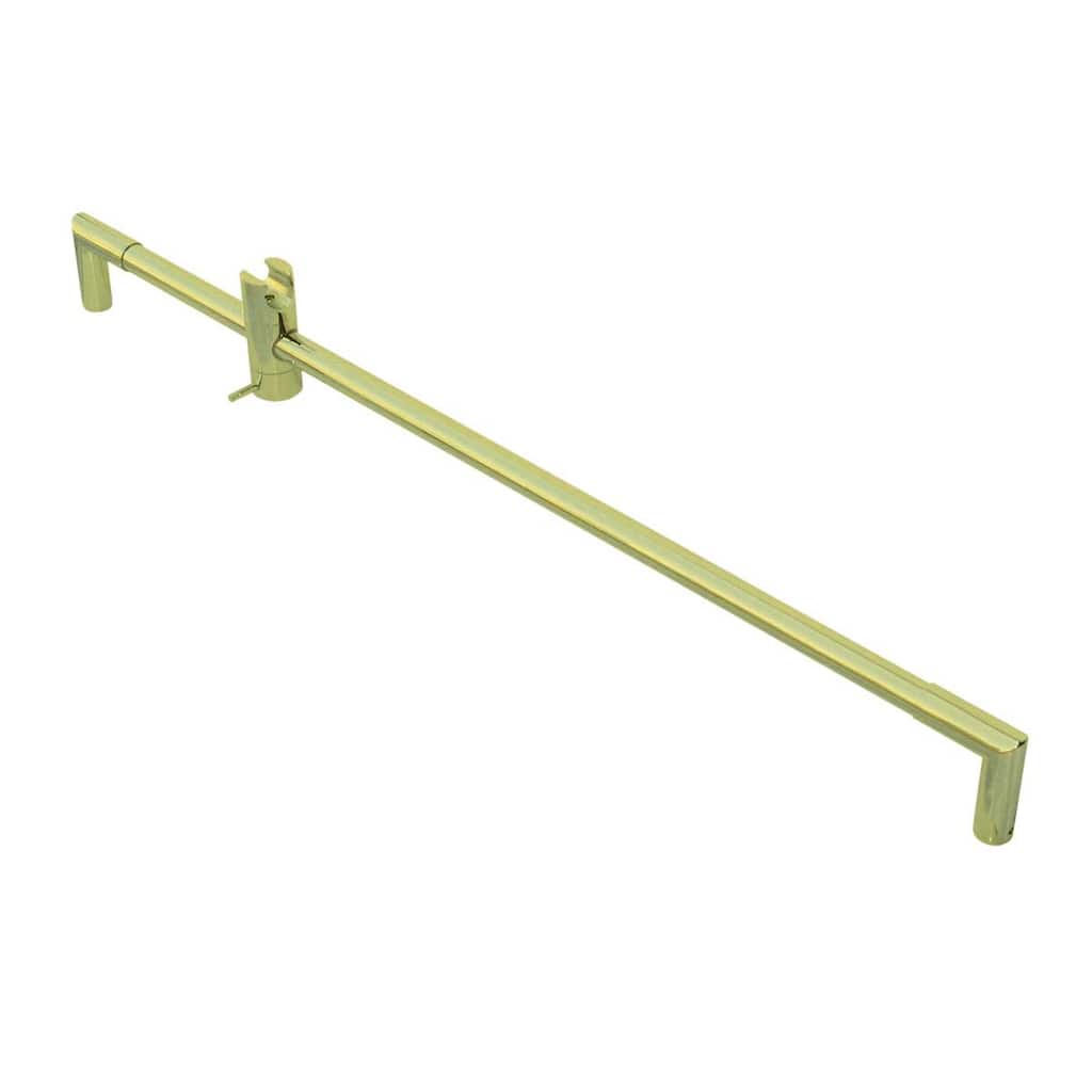 Brass Bathroom Handheld Shower Slide Bar PVD Brass 30 L Renovators Supply