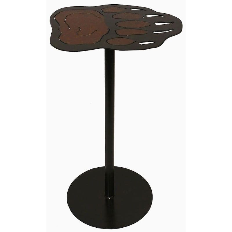 Rustic Drink Table - Bear Paw