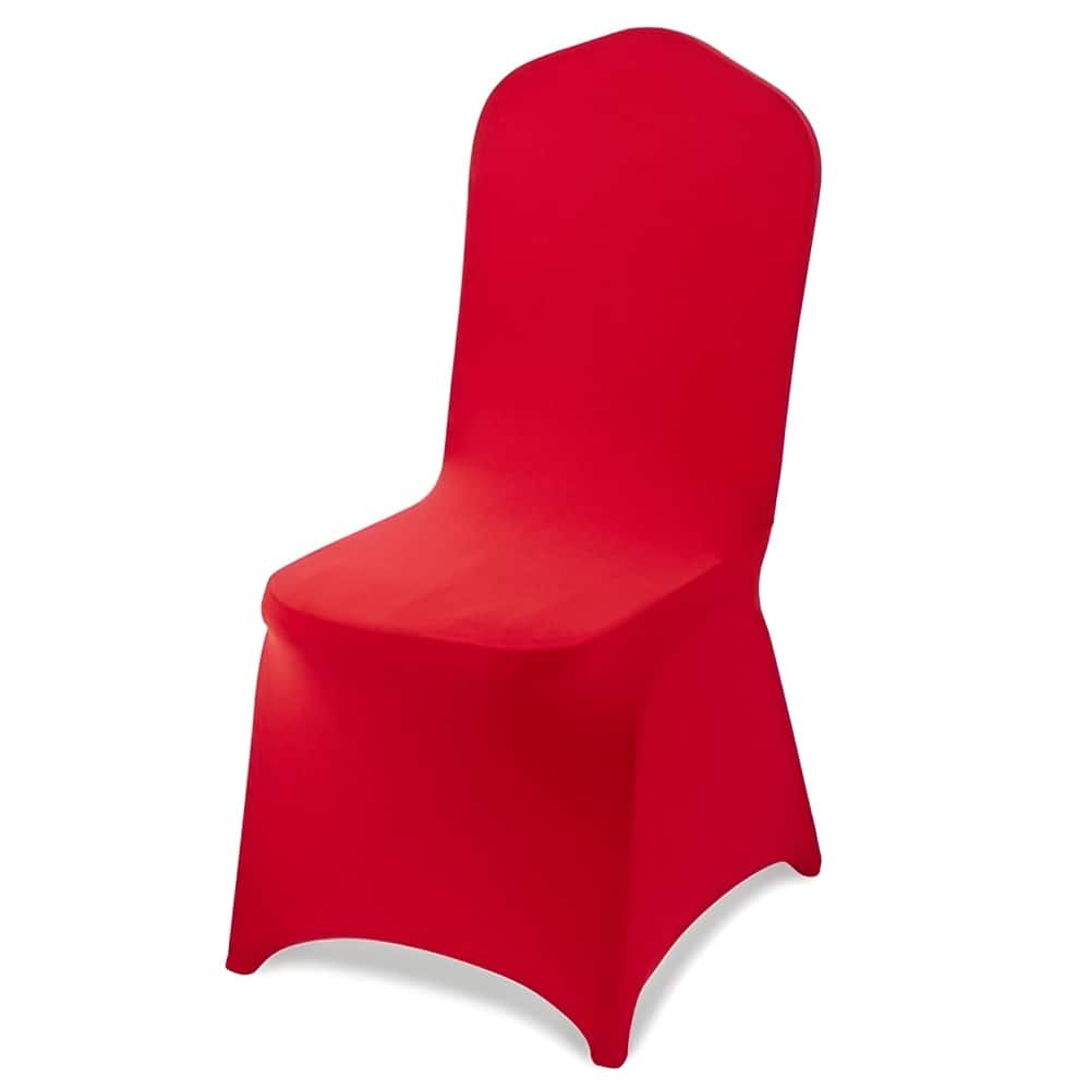 50-Pack Polyester Spandex Stretch Chair Covers Wrinkle Resistant and Elastic Fit for Dining Chairs - 20.08” x 17.72” x 37.4”