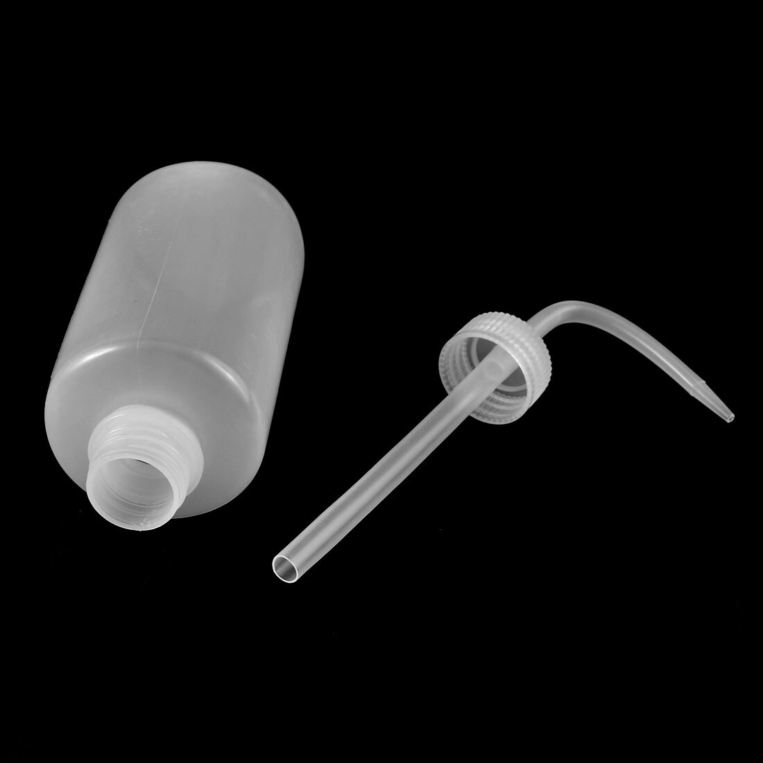 2 Bottiglie Squeeze Da 250ml Per Salse - Olio, Ketchup, Mayo, Trasparenti E Antiperdita - Foto 3