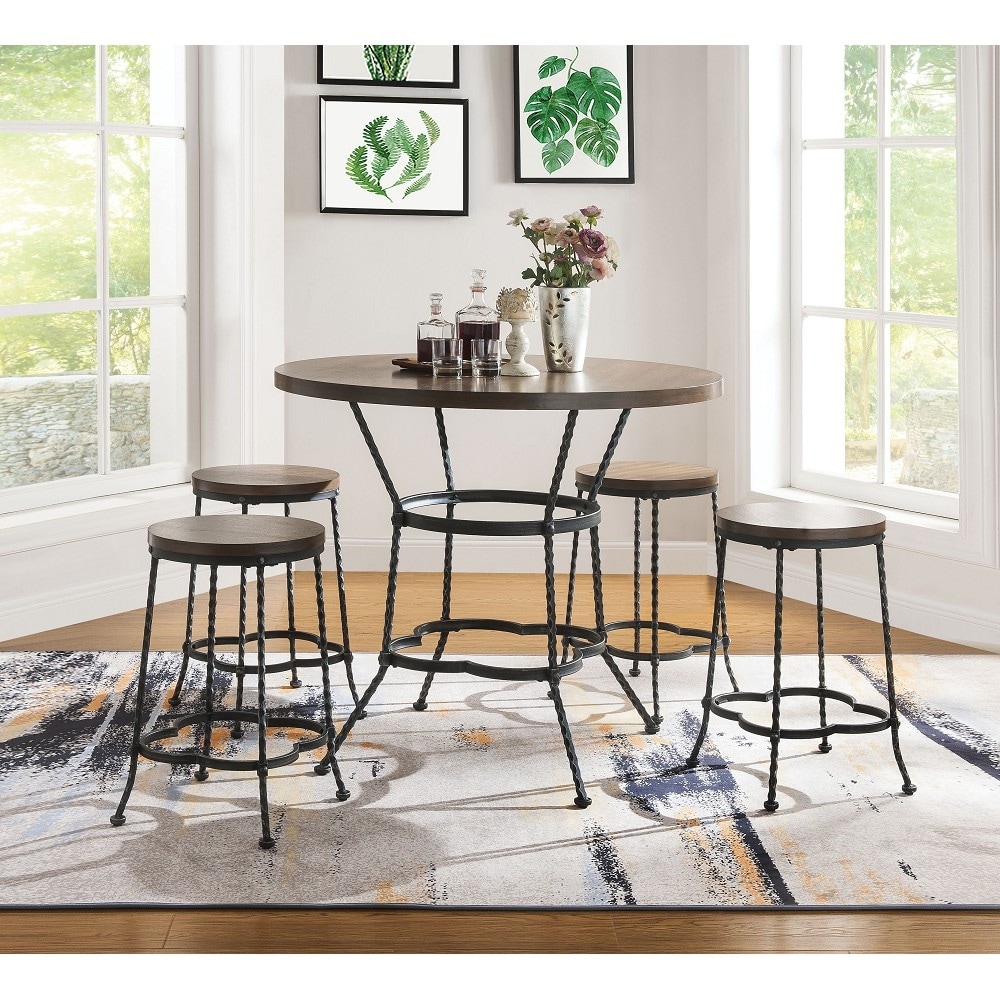 Counter Height Set Table and Barstools Bed Bath Beyond 40124902