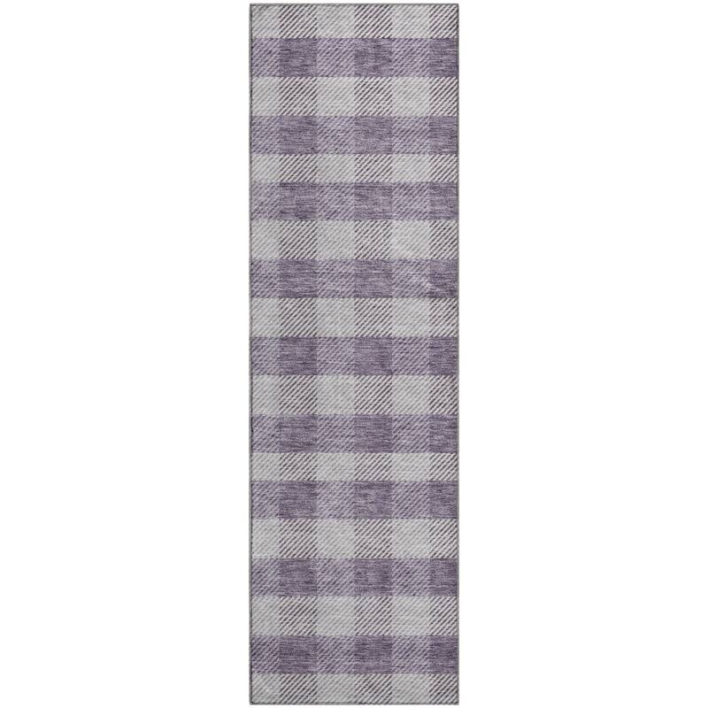 Premium Washable Super Soft Plaid Mayfield Rug