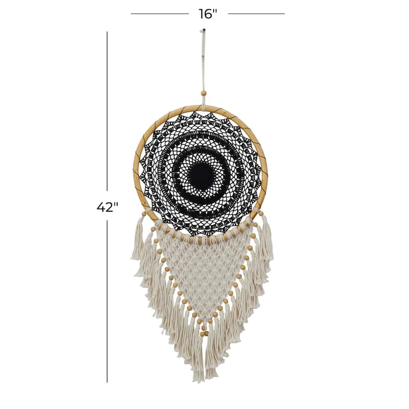 Cotton Bohemian Dreamcatcher Wall Decor