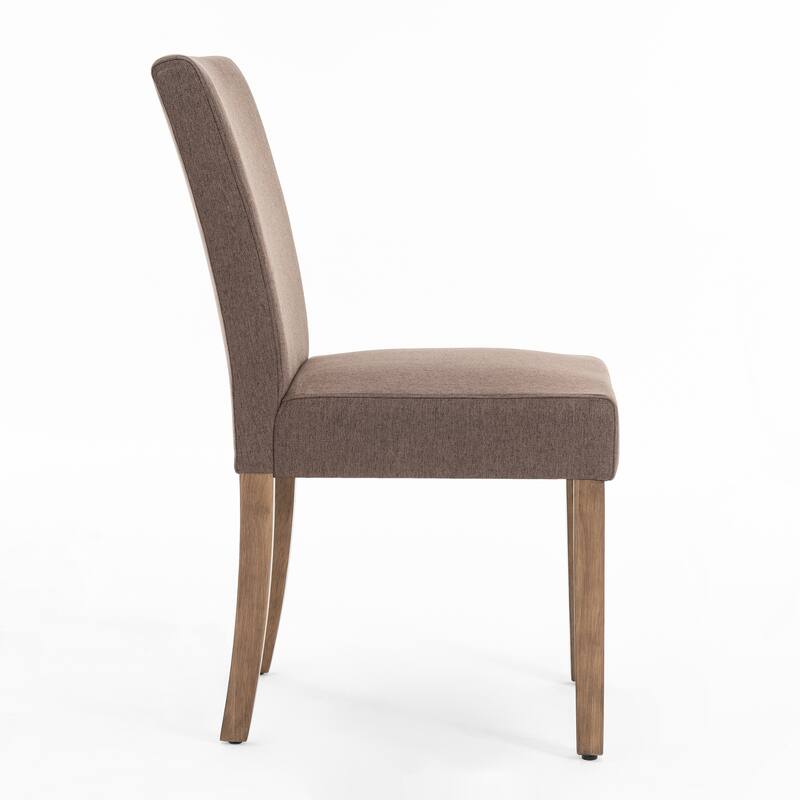 Upholstered Dining Chairs Set of 4, Armless Kitchen Chairs