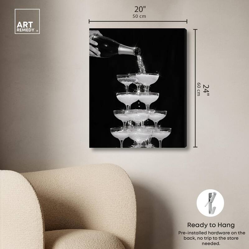 Tower of Joy Canvas by Art Remedy, Gallery Wrapped