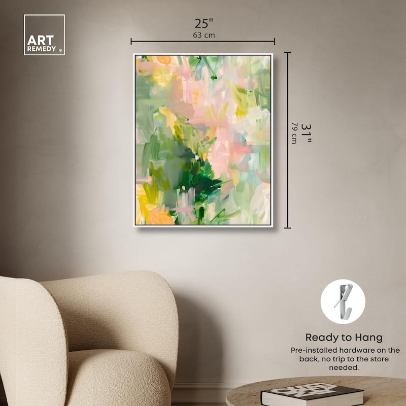 Quantum Hues II Canvas by Art Remedy
