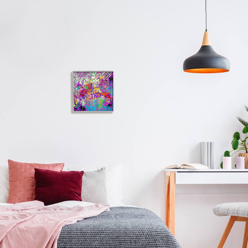Stupell Modern Glam Logos Framed Giclee Art Design by Ziwei Li