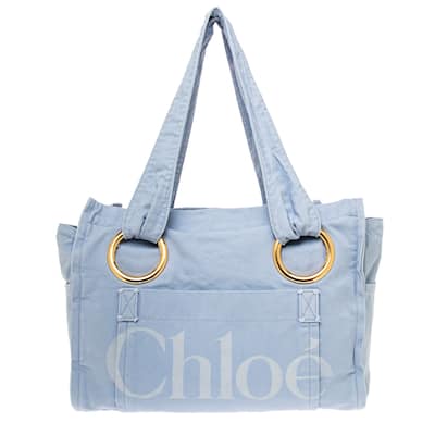 Chloe Plage Tote in Cotton