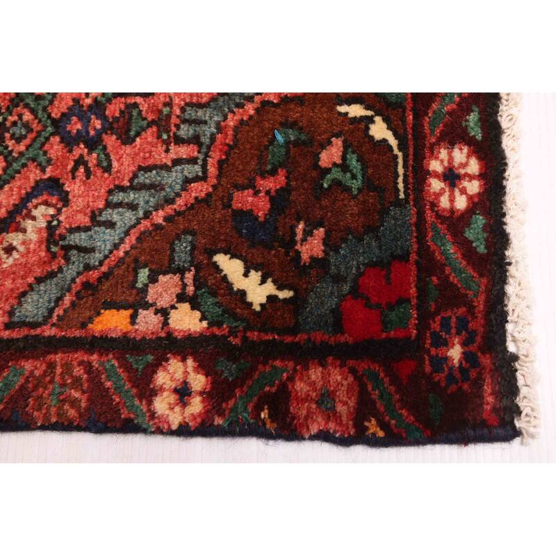 ECARPETGALLERY Hand-knotted Andelz Red Wool Rug - 3'1 x 9'5