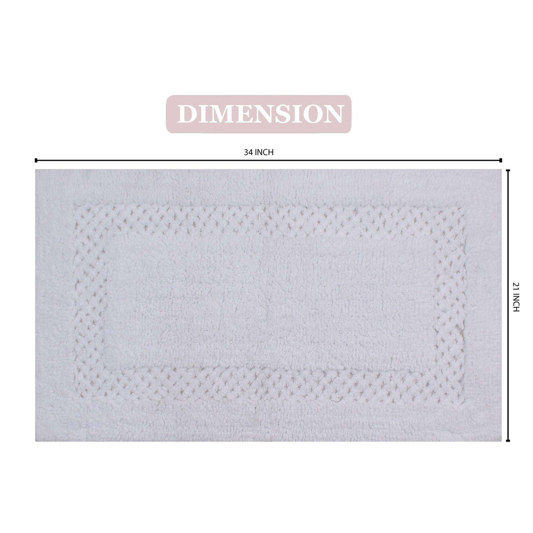 Wamsutta jacquard on sale bath rug