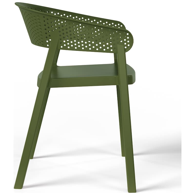 Frond and Form 2-Person Outdoor Round Dining Set