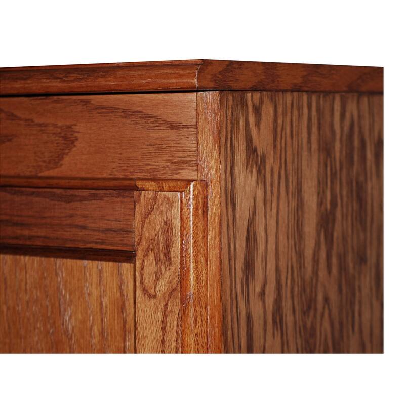 Concepts in Wood Storage Cabinet, 60 inch with 4 Shelve