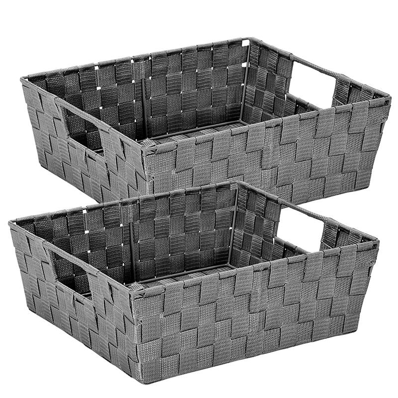 Simplify 2 Pack Storage Shelf Tote