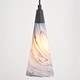 preview thumbnail 4 of 9, Vaxcel Lighting P0409 Milano 4" Wide Mini Pendant with Marble Glass
