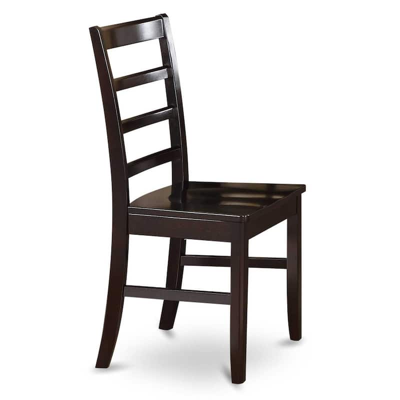 Mediterranean Dinette Set - Kitchen Table with 4 Chairs & Bench - Solid Wood Dining Room Set